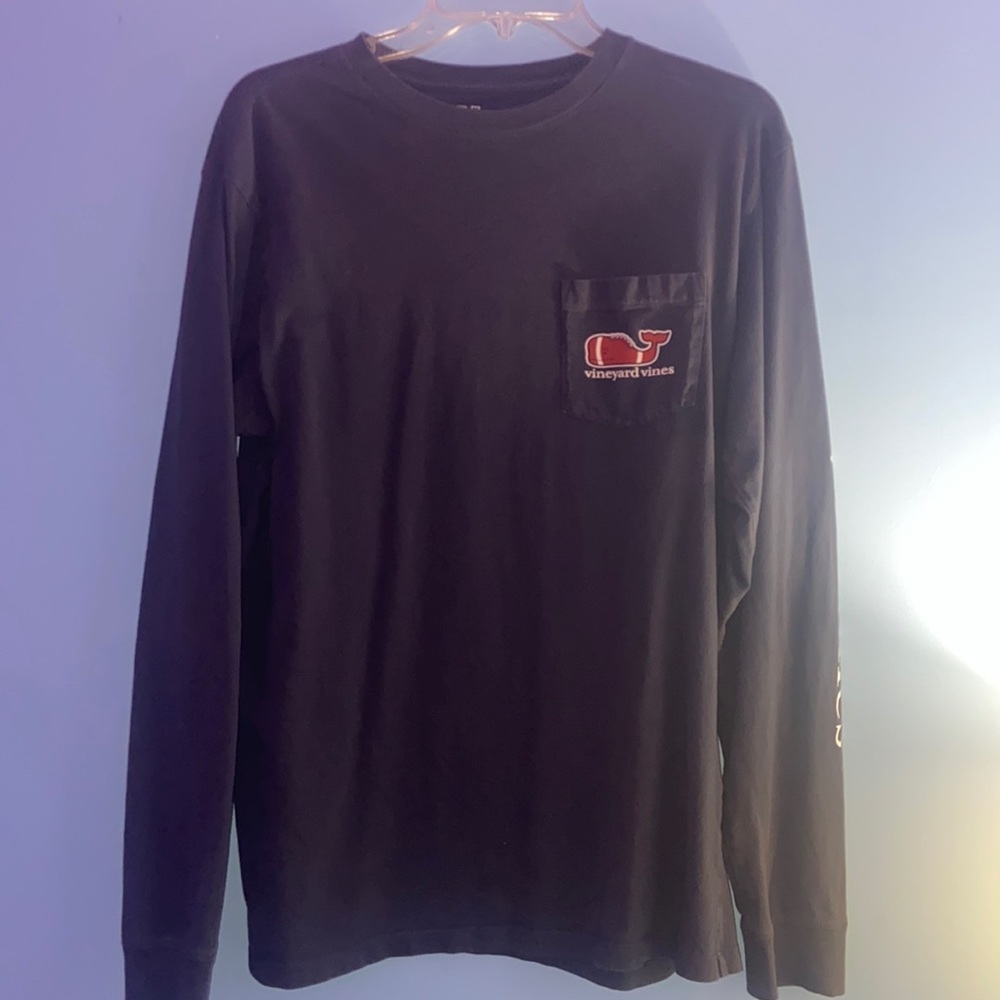 Navy football Vineyard Vines long sleeve t-shirt